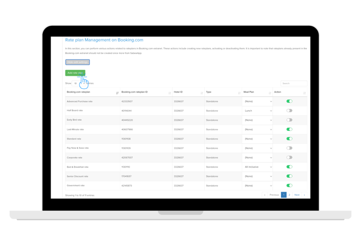 rate plan management 3